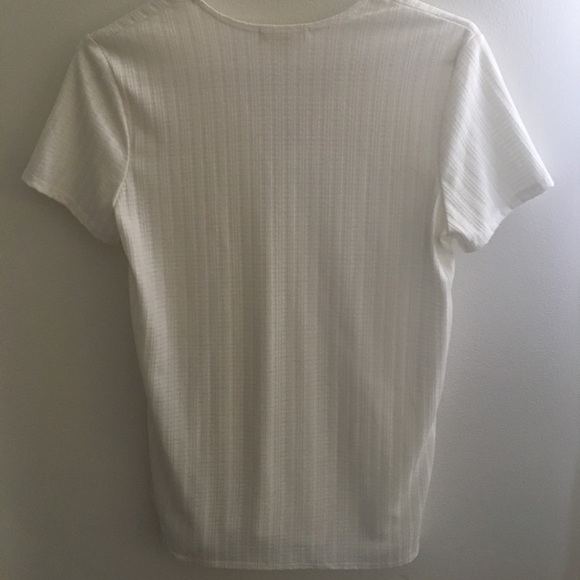 Cedar and gold blouse with tie - Picture 4 of 5